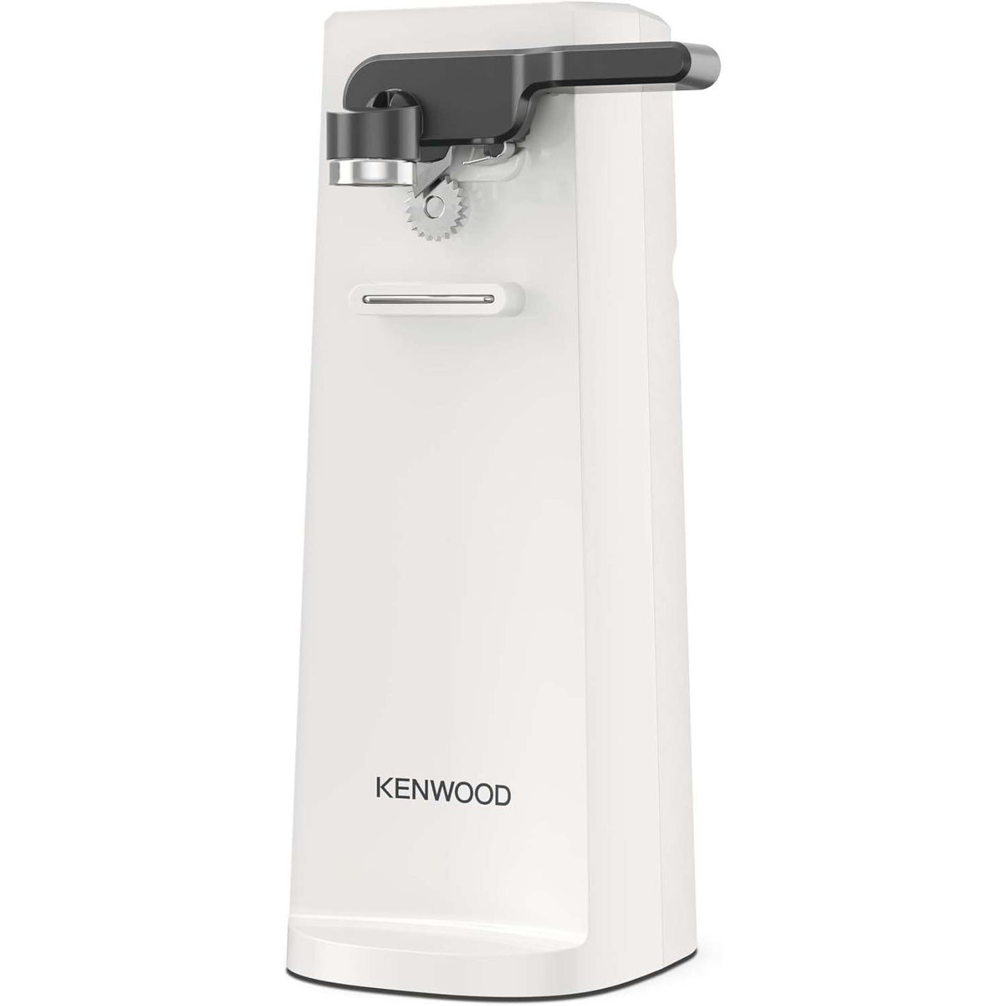 250894 - KENWOOD Hapëse Kanaçesh Elektrike Multifunksionale CAP80.000WH, 3-në-1, me mprehëse thikash të integruar, hapëse kanaçesh dhe shishesh, e bardhë