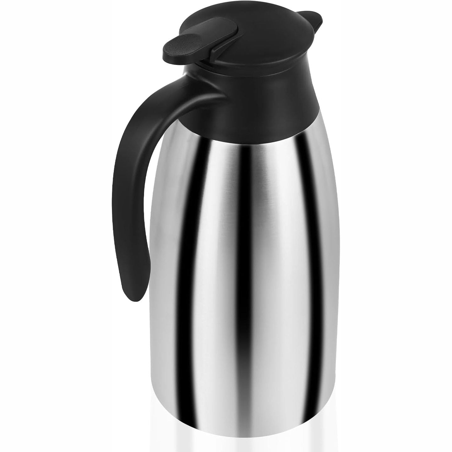 214922 - Termos 2 litra, Enë termike prej çeliku inox, Mban pijet të ngrohta për 24 orë