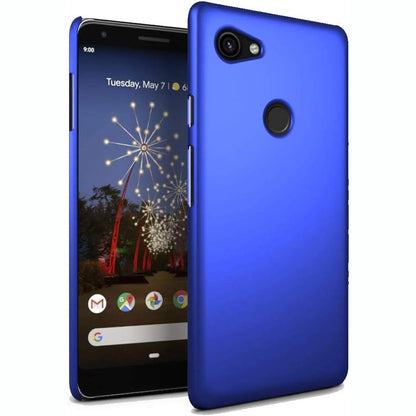 309248 - Kuti mbrojtëse për Google Pixel 3A, 14.2 cm (5.6 inç), ultra e hollë, mbështjellëse e fortë, mat, e gomuar, blu