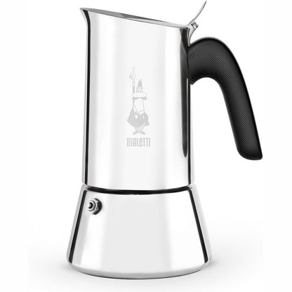 184305 - BIALETTI Makinë Kafeje Espresso 'Nuova Venus', Materiali Çelik Inox, Kapaciteti 2 Gota (85ml), Jo e Përshtatshme për Induksion