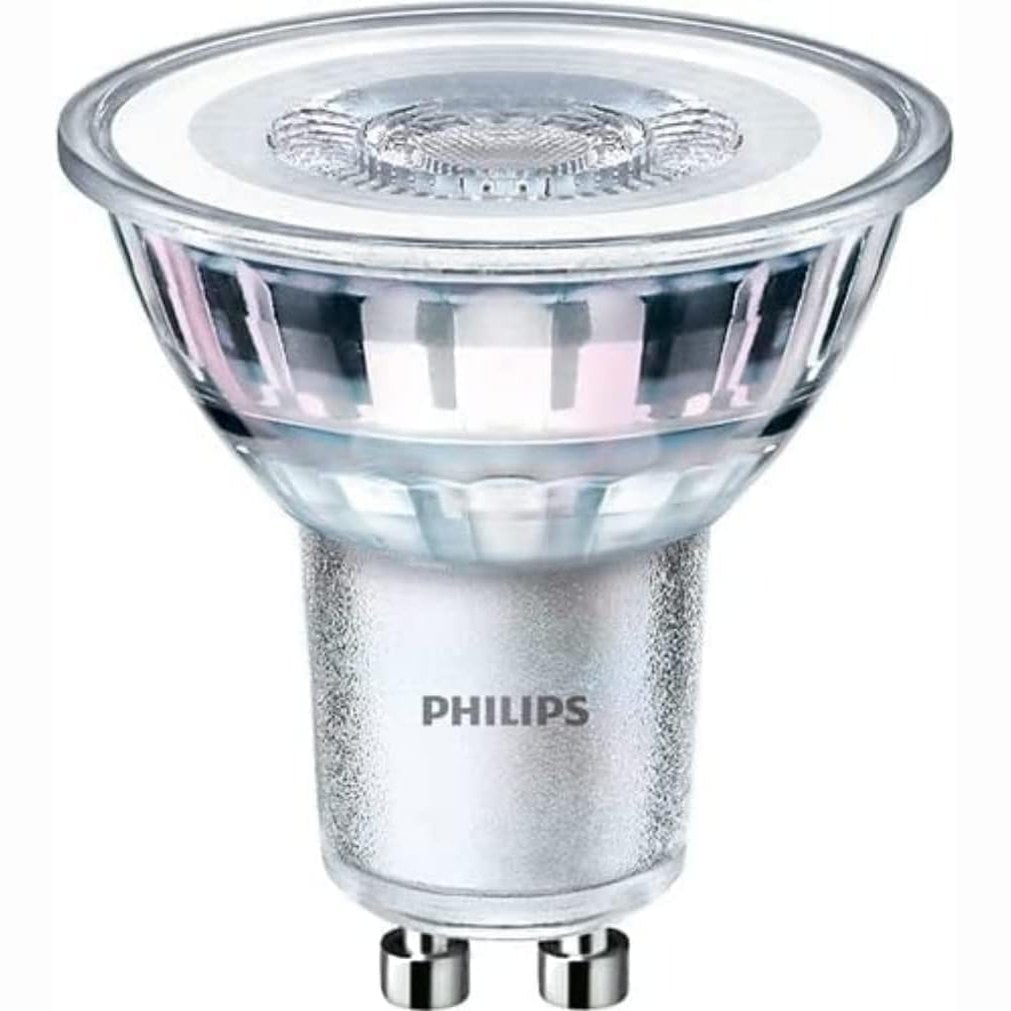 198744 - PHILIPS Llambë LED GU10, 50W, e Bardhë e Ftohtë, Materiale Qelq, Pako me 2 copë