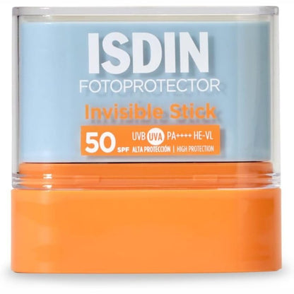 290105 - ISDIN Invisible Stick SPF 50, Krem mbrojtës nga dielli në shkop, 10 g