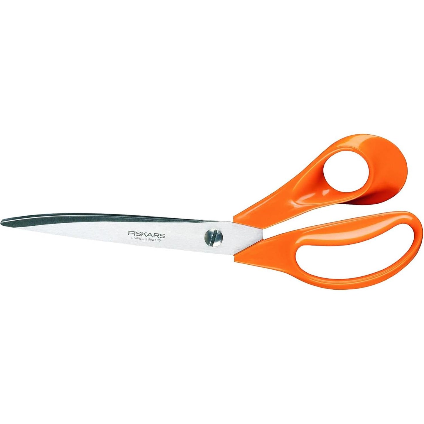 266582 - FISKARS Gërshërë Profesionale për Pëlhura, Gjatësi Totale: 25 cm, Tehe Çelik Inoks, Doreza Plastike, Portokalli, 1005151
