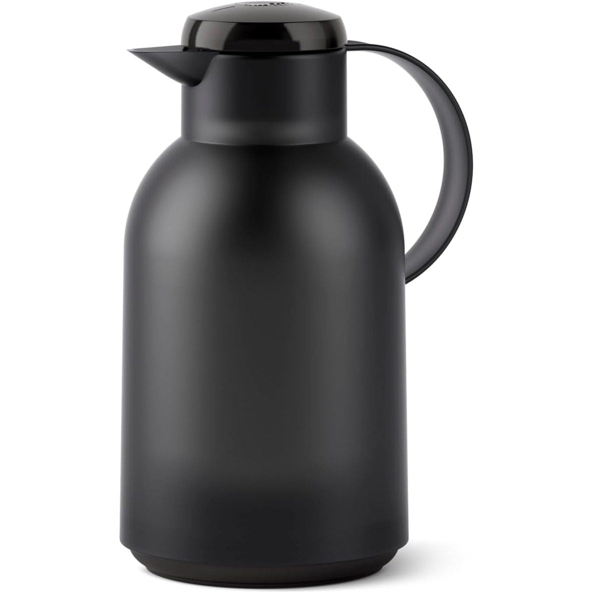 247770 - SAMBA EMSA N40119 Enë e Izoluar, 1.5L, Mbyllje e Shpejtë me Shtypje, Mban Pijet të Nxehta për 12 orë dhe të Ftohta për 24 orë, E Zezë e Tejdukshme