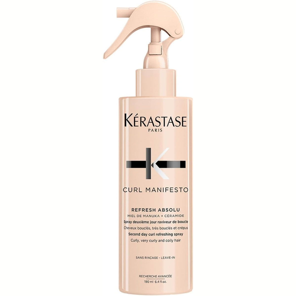306091 - KERASTASE Curl Manifesto - Refresh Absolu, Sprej për Flokët e Ditës së Dytë, 190 ml