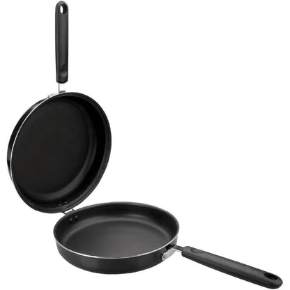 245859 - IBILI 405924 Tigan i dyfishtë Indubasic për omëleta me patate, 24 cm. Alumini. Shtresë jo-ngjitëse me 2 shtresa. I përmbys omëletat.