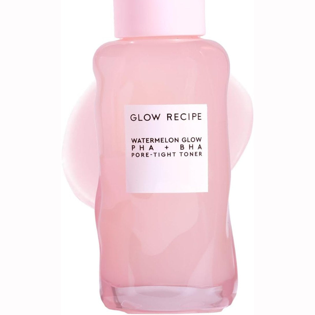 321160 - GLOW RECIPE TONIK PËR FYTYRËN - 40 ml, me PHA dhe BHA, acid hialuronik, ujë kaktusi, kastravec qetësues