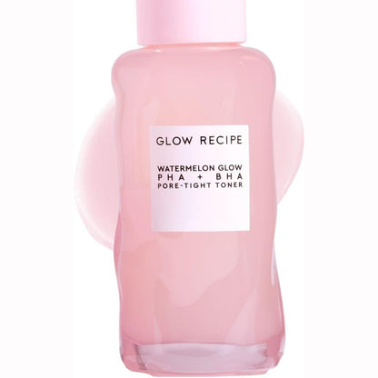 321160 - GLOW RECIPE TONIK PËR FYTYRËN - 40 ml, me PHA dhe BHA, acid hialuronik, ujë kaktusi, kastravec qetësues