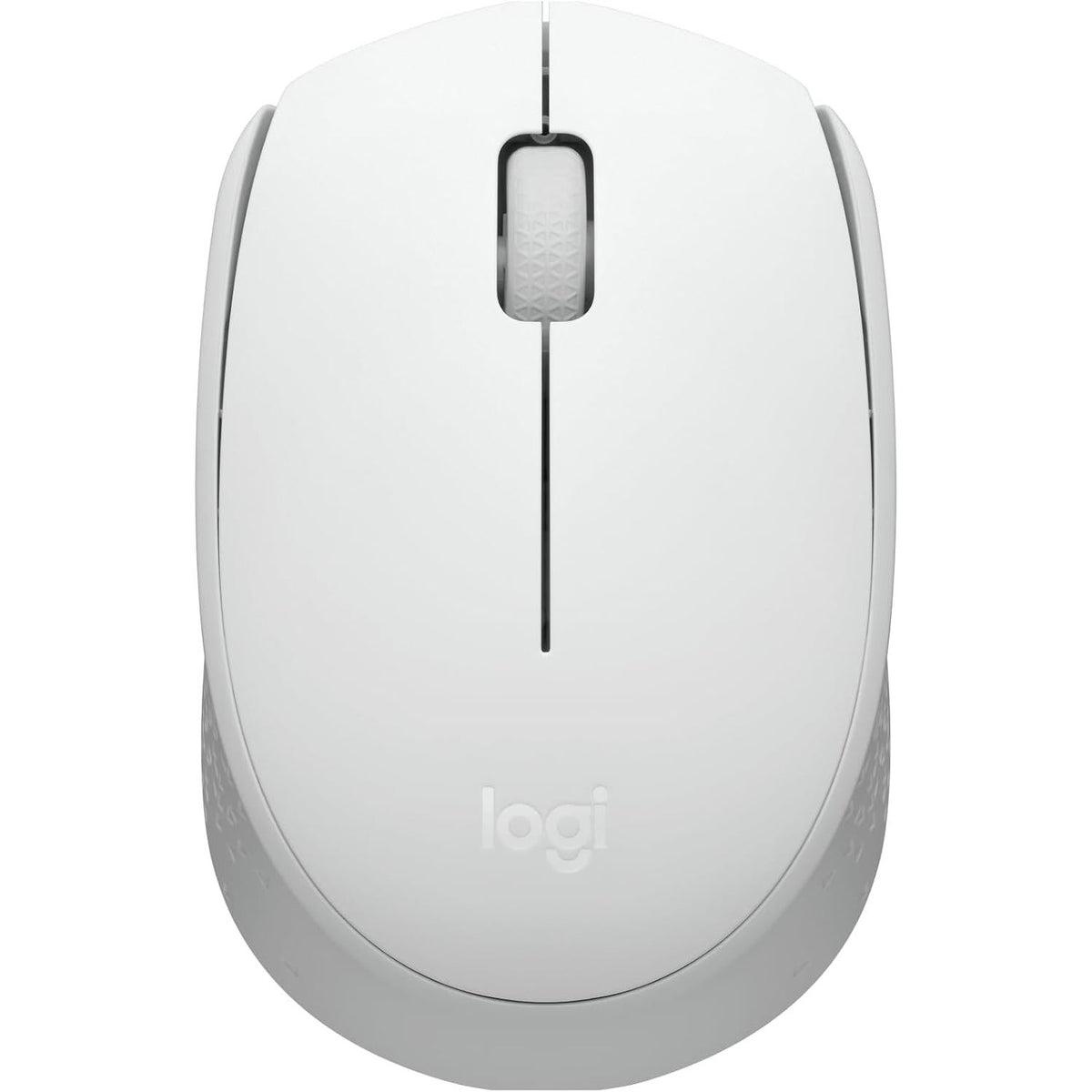 296298 - LOGITECH Maus pa tel M171 për kompjuter, Mac, laptop, 2.4 GHz me mini marrës USB, gjurmim optik, bateri 12-mujore, ambidextrous - i bardhë