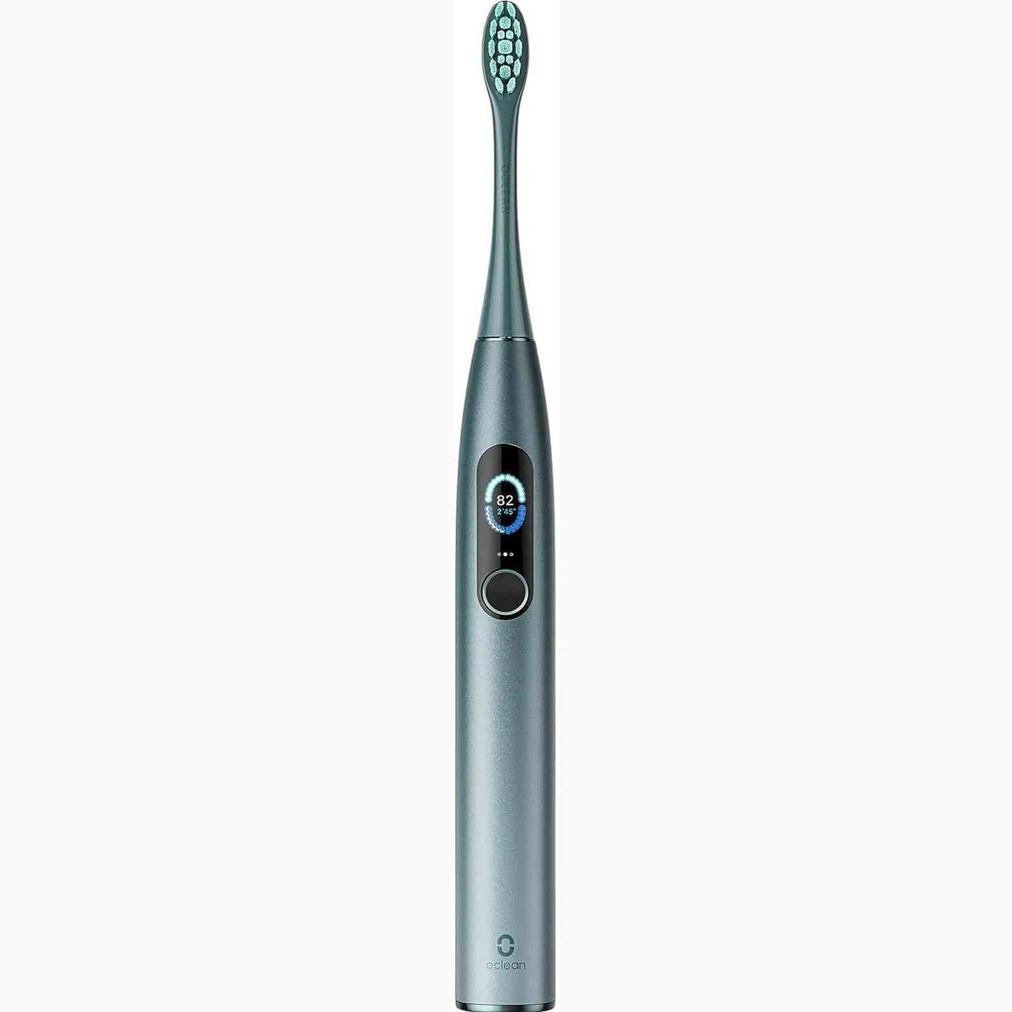 292479 - OCLEAN FURÇË DHËMBËSH ELEKTRIKE X Pro, ekran inteligjent me prekje, 3 mënyra zbardhuese, sensor presioni, jetëgjatësi baterie 30-ditore, karikim i shpejtë, dizajn anti-myk, IPX7, e gjelbër