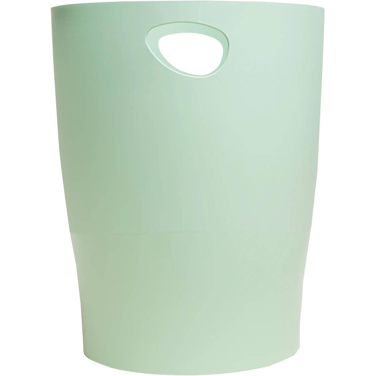 295408 - EXACOMPTA Ref. 45380D - 1 Kosh Mbeturinash ECOBIN Autentik me Doreza - Kapacitet 15 Litra - Dimensionet 26.3 x 26.3 x 33.5 cm - Jeshile e Sherebelës