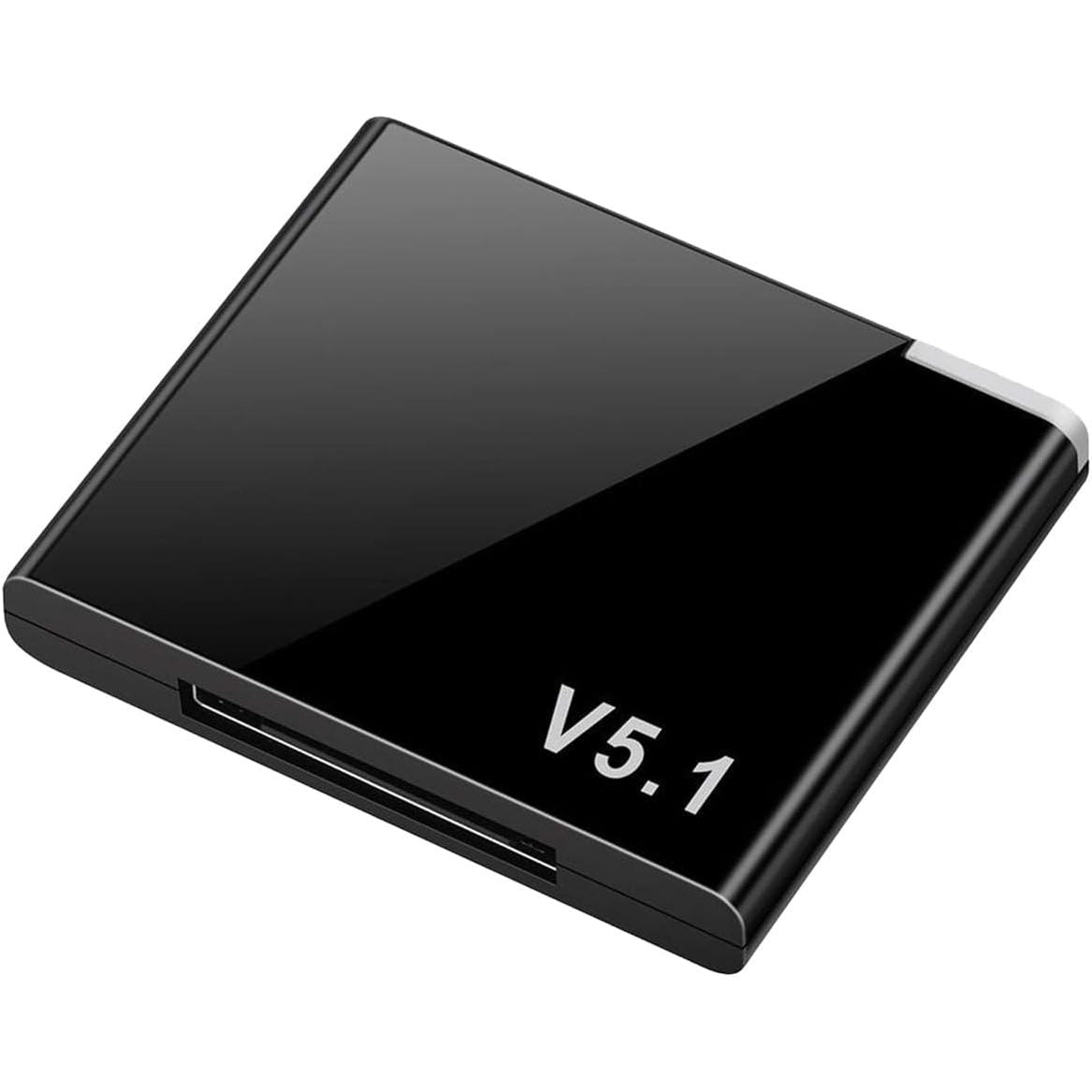 305602 - ENWEIBINGSHI Adaptues Bluetooth 30 Pin, Marrës Bluetooth 5.1, Marrës Mini Audio Muzikor Portativ për Stacionet e Bashkimit të Muzikës Bose SoundDock dhe iPod/iPhone, Stereo Hi-Fi dhe Altoparlantë