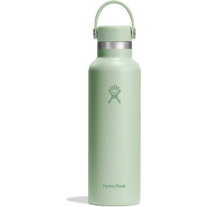 260929 - HIDRO FLASK Shishe Standarde Uji për Gojë 621 ml (21 oz), prej çeliku inoks e izoluar me vakum, kapak fleksibël kundër rrjedhjeve