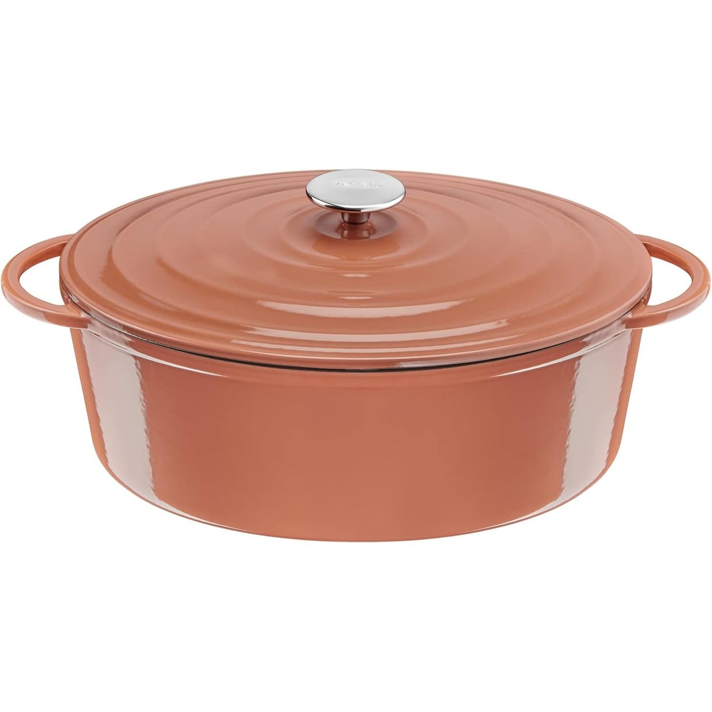 260069 - TEFAL Ena Ovale 34 x 26 cm, gize, e sigurt për induksion + furrë, veshje smaltuar, dizajn ekologjik, E2600605