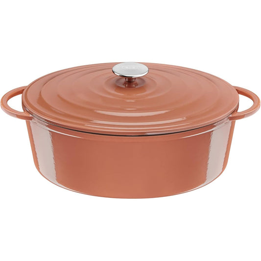 260069 - TEFAL Ena Ovale 34 x 26 cm, gize, e sigurt për induksion + furrë, veshje smaltuar, dizajn ekologjik, E2600605