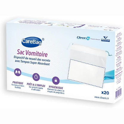 303489 - Pako me 20 qese për të vjella Cleanis Carebag 25 x 25 cm