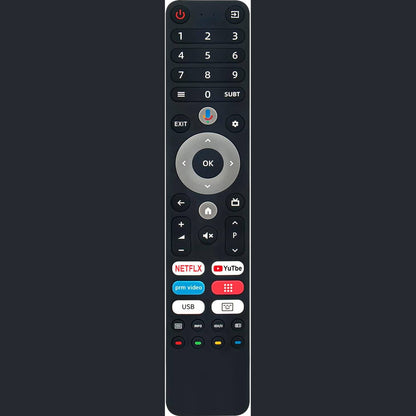 266877 - ALLIMITY Telekomandë Zëri e Përputhshme me TV PEAQ PTV24GH-5024C, PTV32GH-5023C, PTV32GF-5024C, PTV32GH-5024C, PTV32GQF-5024C, PTV40GF-5024C, PTV43AQU-5023C, PTV50AQU-5023C, PTV50GQU-5024C