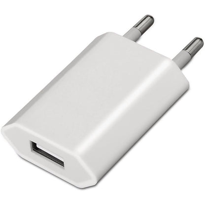 296394 - AISENS A110-0063 Karikues Mini USB (5V/1A) i Bardhë