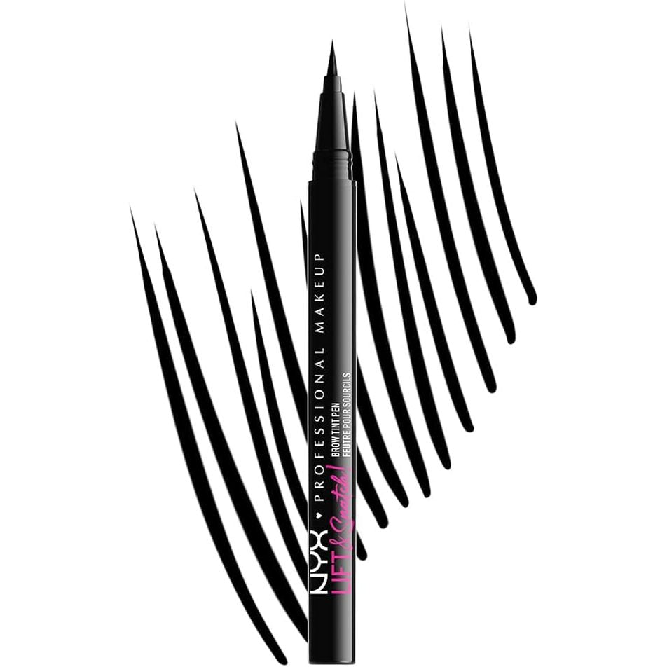 303586 - NYX PROFESSIONAL MAKEUP STILOLAPS PËR VETULLA LIFT AND SNATCH, I PAPËRSHKUESHËM NGA UJI, PA TRANSFERIM, I ZI