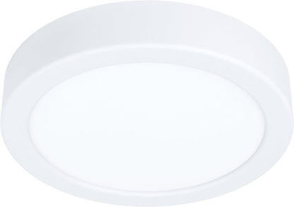 229271 - EGLO Llambë tavani LED Idun, llambë tavani e rrumbullakët, dritë tavani prej metali dhe plastike, e bardhë neutrale, Ø 17 cm