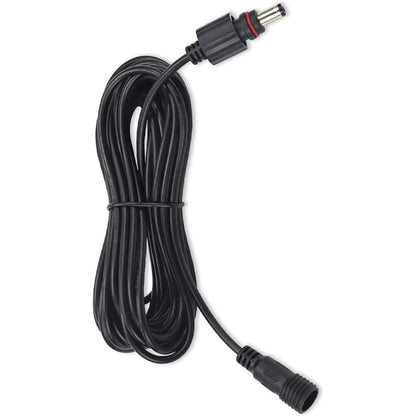 310368 - Liwinting Kabllo Zgjatimi DC i papërshkueshëm nga uji për dritat e jashtme, 5.5 x 2.1 mm, 5 m, e zezë