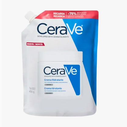 321487 - CERAVE Krem hidratues për lëkurë të thatë deri shumë të thatë, Mbushës, 454 g
