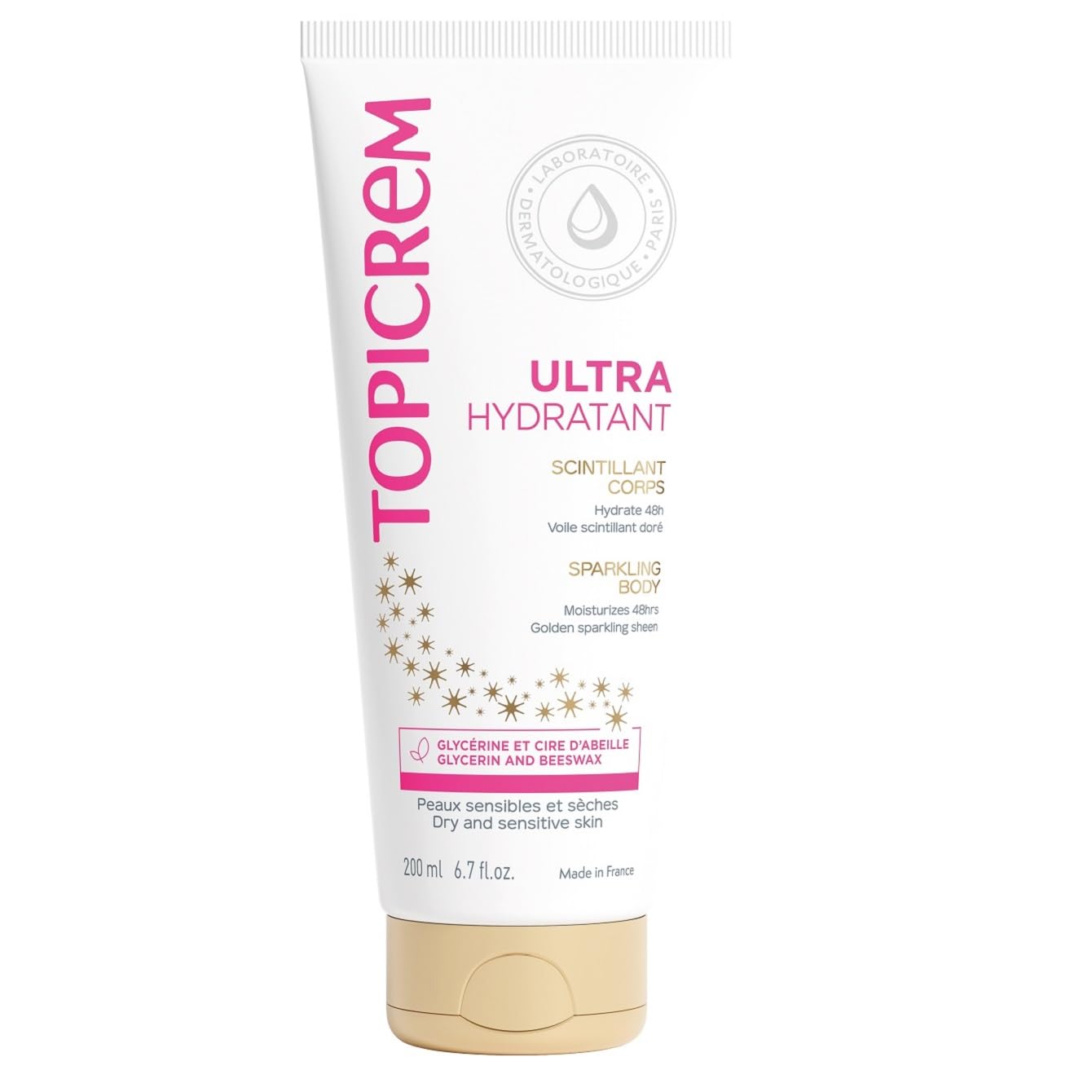 321530 - TOPICREM Losion Trupi me Shkëlqim Ultra-Hidratues, 200ml