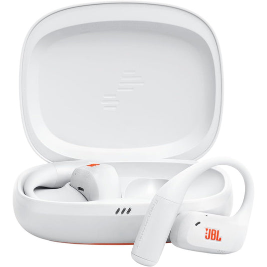 276156 - JBL Kufje Endurance Zone, pa tel, dizajn me grep, teknologji JBL OpenSound, kohëzgjatje luajtjeje 32 orë, IP68 rezistente ndaj ujit, Google Finder, aplikacioni JBL Headphones, ngjyra: të bardha