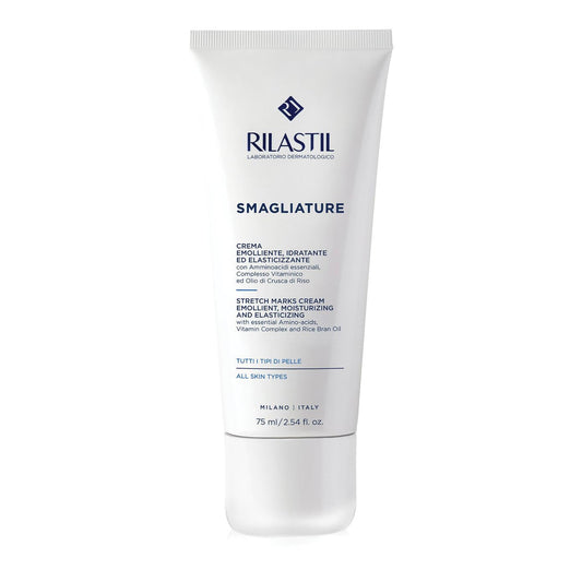 311809 - RILASTIL Krem për Shenjat e Strijeve, Trajtim Kundër Shenjave të Strijeve, Zbutës, Hidratues dhe Elastikues, Pako 75 ml