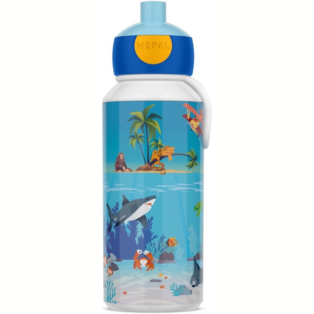 257832 - MEPAL Shishe Uji e Hapur për Kampusin - 400 ml - Papërshkueshme nga Rrjedhja - E Ripërdorshme - Pa BPA
