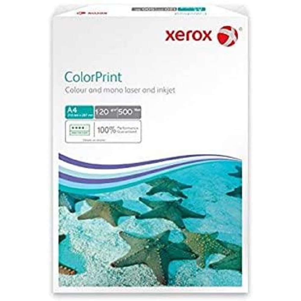 296295 - XEROX ColorPrint - Letër e Bardhë A4 me Cilësi Premium, 120 g/m² - Pako me 500 fletë 003R96602