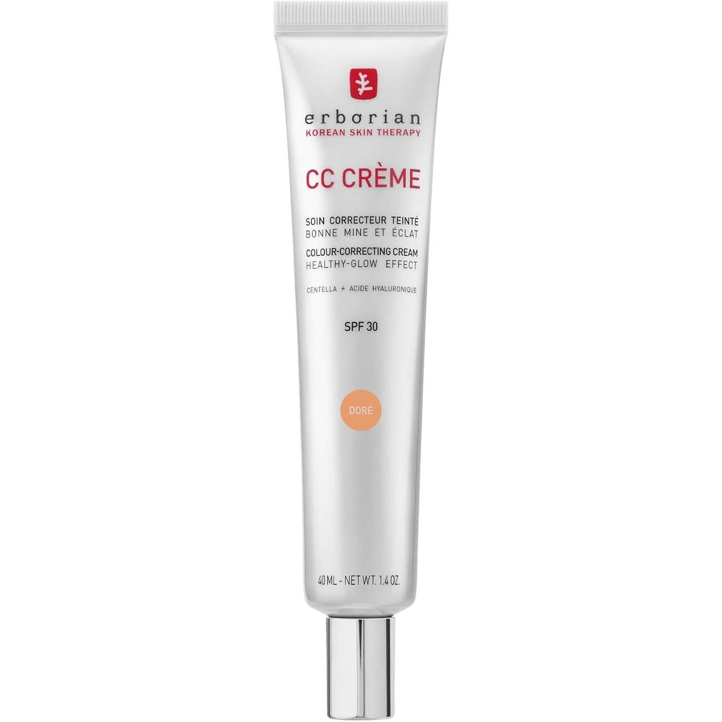 275116 - ERBORIAN Krem CC me Centella Asiatica, 40 ml, mbrojtje nga dielli SPF 30, kozmetikë koreane, Doré
