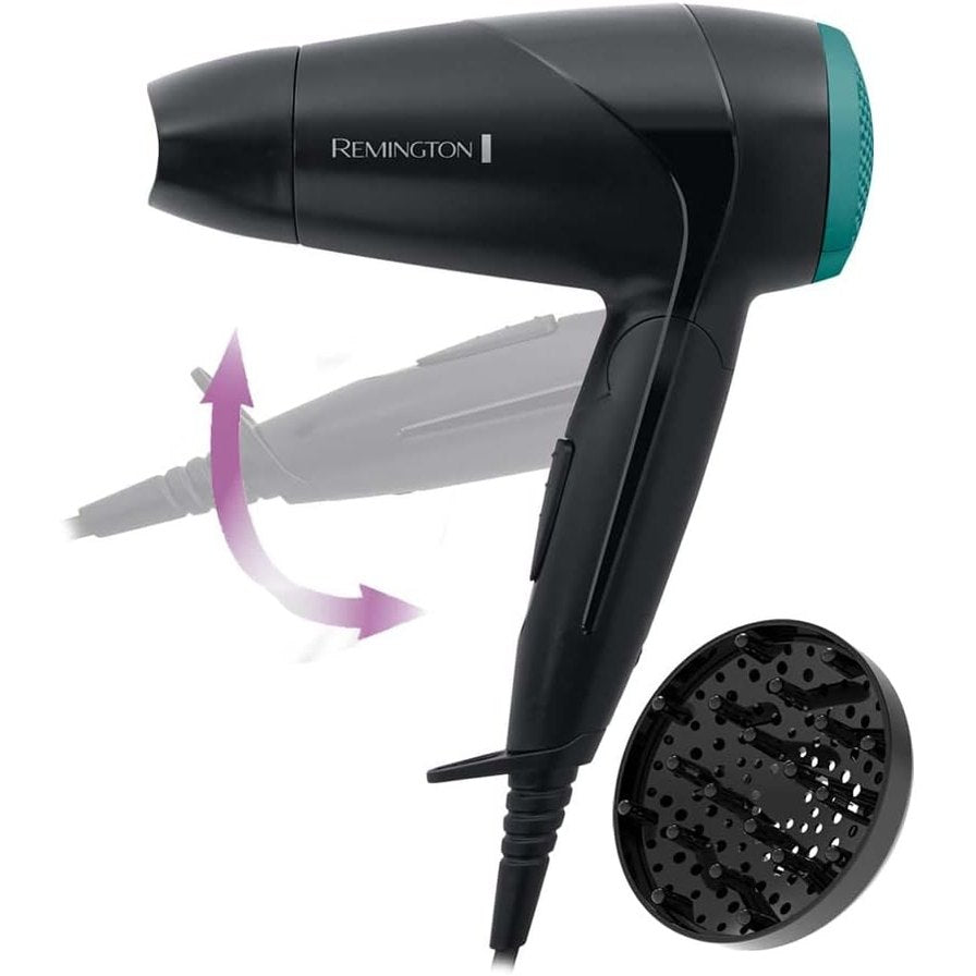 272046 - REMINGTON THARËSE FLOKËSH 2000W, E PALOSSHME, ME 2 CILËSIME NXEHTËSIE DHE VENTILATOR, D1500