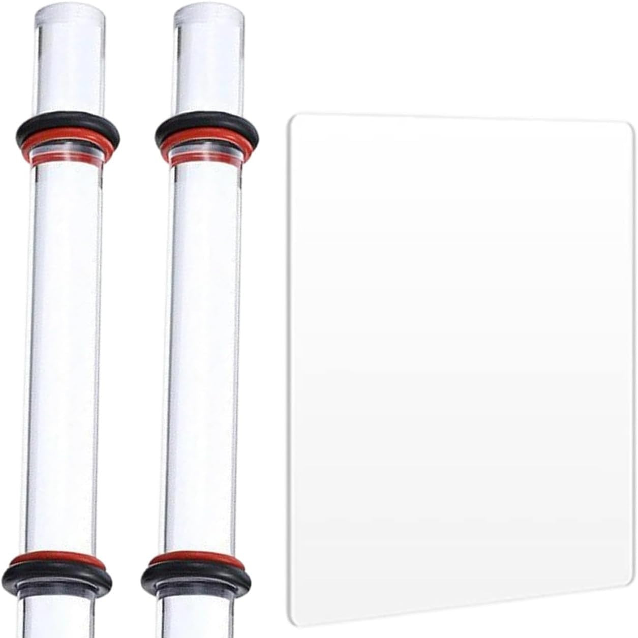 320543 - 1 set veglash prej argjile polimer, 1 fletë akrilike, 2 petë për argjilë, rula akrilike transparente për formësimin e argjilës