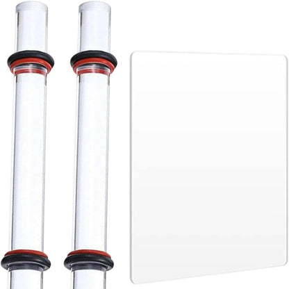 320543 - 1 set veglash prej argjile polimer, 1 fletë akrilike, 2 petë për argjilë, rula akrilike transparente për formësimin e argjilës