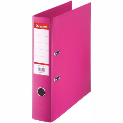 320632 - ESSELTE Standard, 1x Dosje me Levë Harku, Fuksi, Shpinë 75 mm, A4, PP, 320350