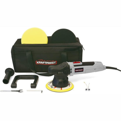 312595 - DINO KRAFTPAKET Llustrues Ekscentrik Makinash L-HUB 9 mm, 650 Vat, me Sfungjer Llustrues