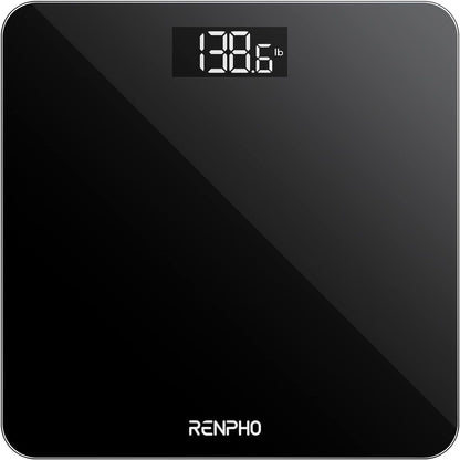 275689 - RENPHO Peshore Personale, Peshore Trupi me Sensorë, 10.2" x 10.2", E Zezë-BK