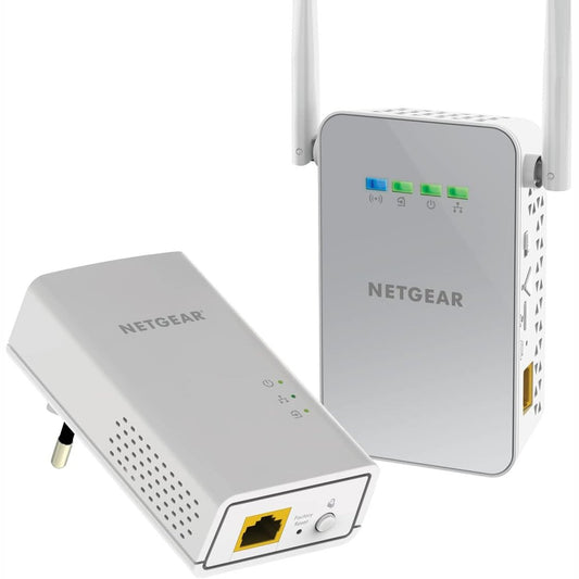 299030 - NETGEAR Adaptues Plw1000-100Pes Powerline AV1000, Kondicioner pa tel me dy banda, 2 porta Gigabit