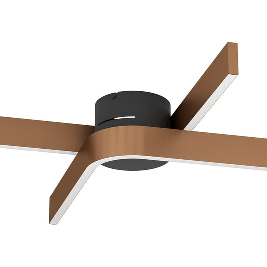 255020 - EGLO CONNECT.Z Llambë Tavani LED Folcino-Z, 24W, ZigBee, Me Përfundim Mat, Kontroll Zëri me Aplikacion dhe Alexa, E Bardhë e Ngrohtë-E Bardhë e Ftohtë, RGB, Pamje Bronzi