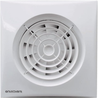 312661 - Envirovent Ventilator shkarkimi aksial i heshtur SIL100T Silent-100T Model me kohëmatës 100mm / 4" (i bardhë)