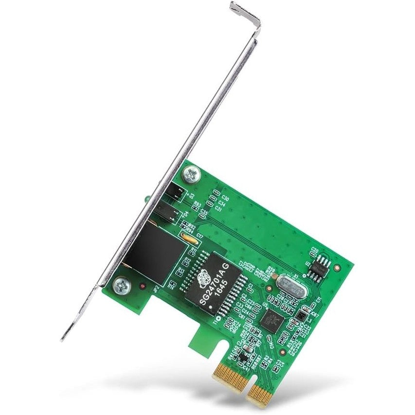 269102 - TP-LINK Kartë Wi-Fi për PC, PCI Express (PCIe), 32 Bit 10/100/1000 Mbps RJ45 Port, Kontroll Flow IEEE 802.3X, Kompatibil me Win 11/10/8.1/8/7/Vista/XP, TG-3468