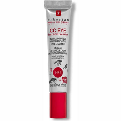 311288 - ERBORIAN - Krem i lehtë për sytë CC me Centella Asiatica, SPF 20, 10 ml, zbut dhe korrigjon rrathët e errët nën sy