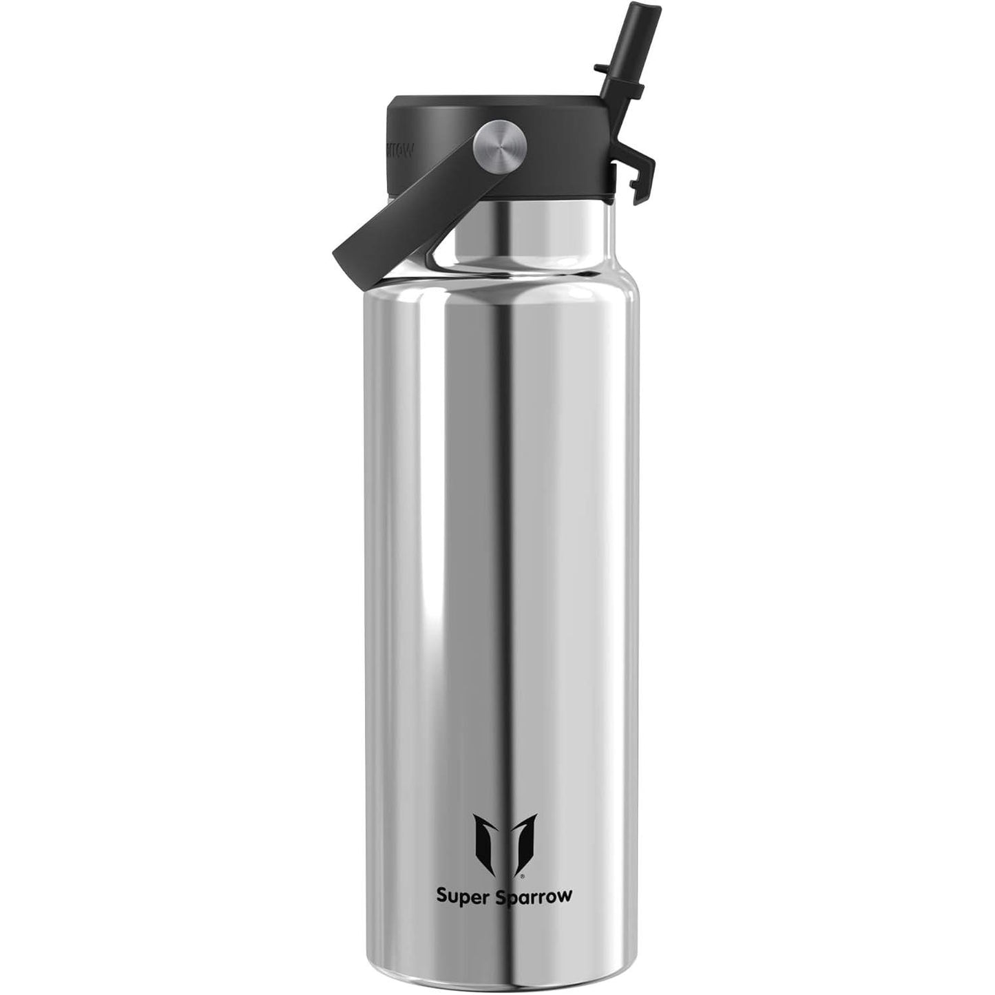 261410 - SUPER SPARROW Shishe Termike SwivelSip - 1.2L, Çelik Inoks, Pa BPA, e papërshkueshme nga rrjedhjet, për Sporte, Palestër, Zyrë, Yoga, Çiklizëm