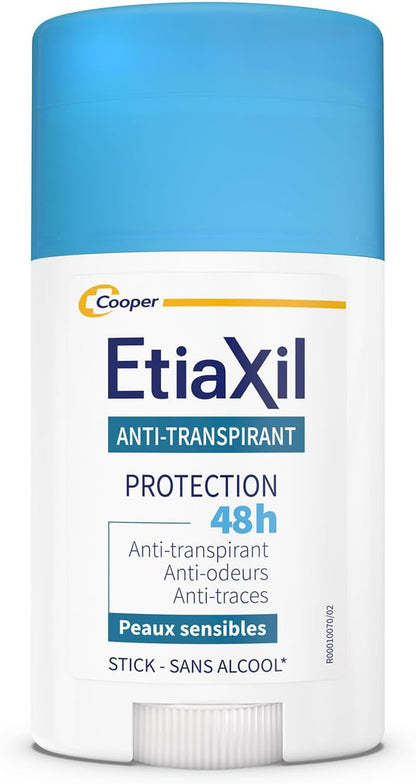 322035 - ETIAXIL Antidjersitës, 48 orë mbrojtje, 40 ml, për lëkurë të ndjeshme, stick, prodhuar në Francë