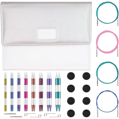 213241 - KNITPRO Set majash gjilpërash të ndërrueshme 5.5" (14 cm) | 8 madhësi – 3.5 mm deri në 8 mm