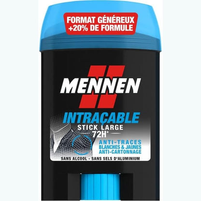 297716 - MENNEN Deodorant Intraçable për Meshkuj 72H Stick pa alkool 60ml Pako me 6 copë