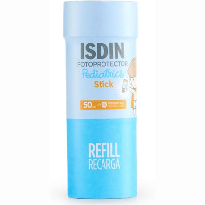271776 - ISDIN Pediatrics Stick Refill SPF 50 | 20 g | Krem mbrojtës nga dielli për fëmijë, rezistent ndaj ujit dhe djersës