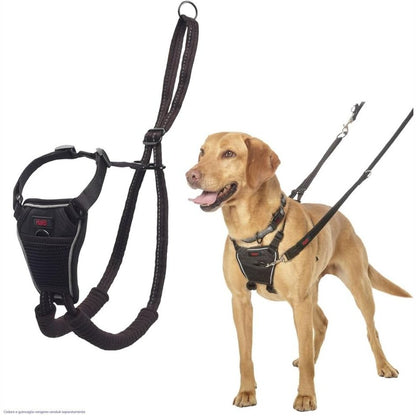 184108 - HALTI Rrip Tërheqës për Qen i Madhësisë Mesme, Profesional, Ndihmës Stërvitjeje Kundër Tërheqjes, i Rregullueshëm, i Lehtë për t'u Përdorur