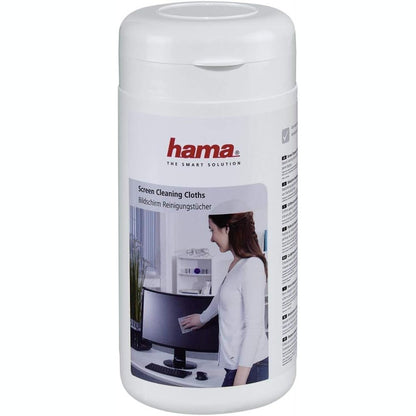 310657 - HAMA Peceta pastrimi ekrani, dozator me 100 peceta, të bardha